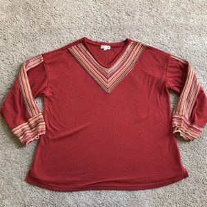 Casual Express women's extra large long sleeve top